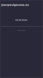 Mobile Screenshot of jeanpaulgauzes.eu